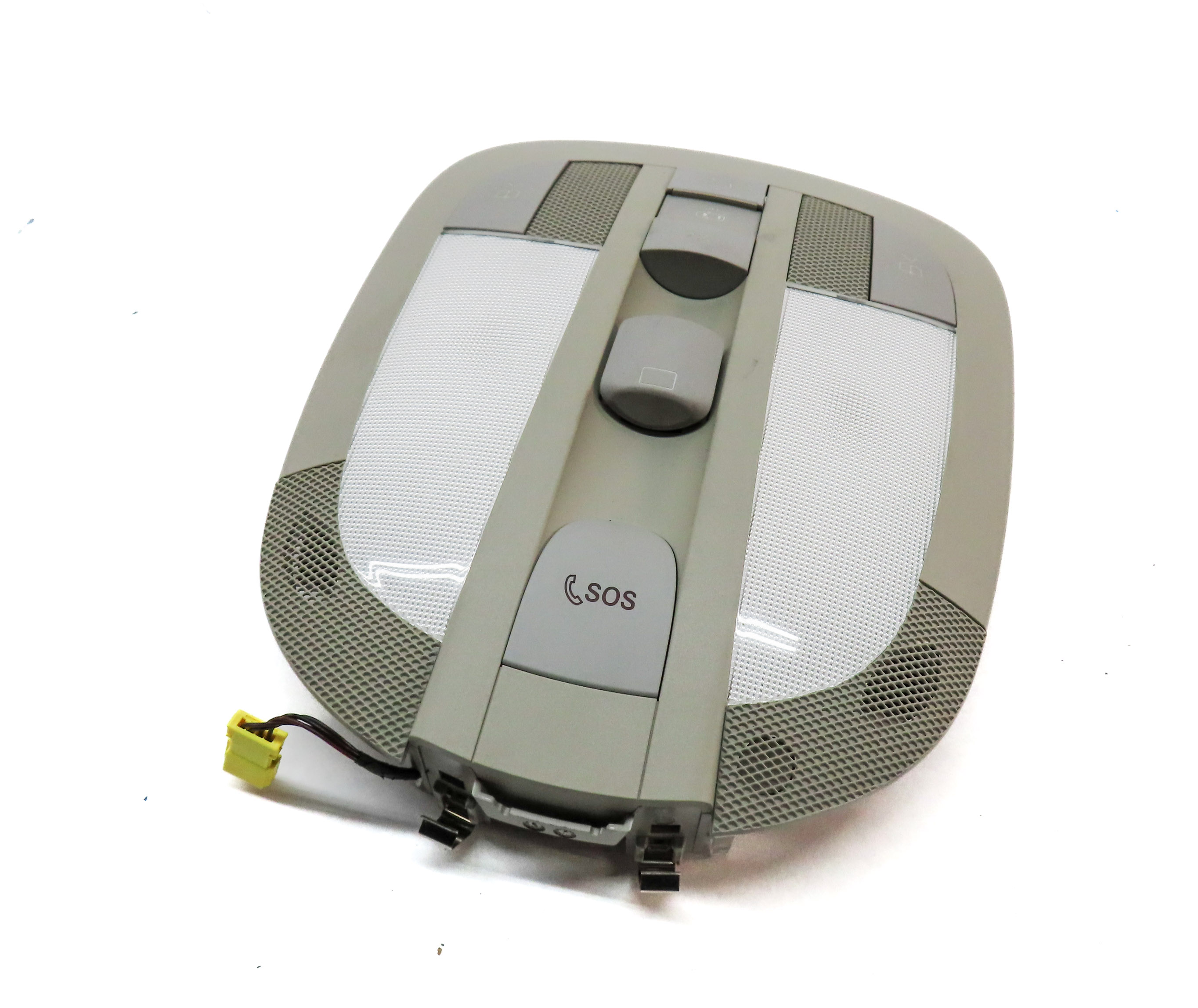 2012 MERCEDES GL450 (X164) FRONT OVERHEAD DOME LIGHT LAMP w/SWITCH (GRAY) — exact item pictured